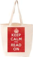 Keep Calm and Read On TOTE FIRM SALE