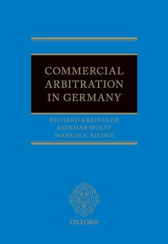 Commercial Arbitration in Germany