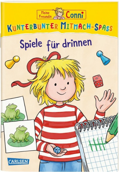 VE 5 Meine Freundin Conni: Kunterbunter Mitmach-Spaß - Connis Spiele für drinnen