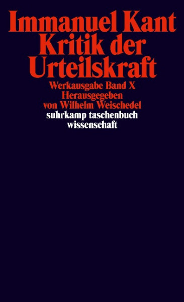 Kritik der Urteilskraft