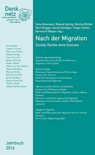 Jahrbuch Denknetz 2016