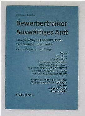 Bewerbertrainer Auswärtiges Amt