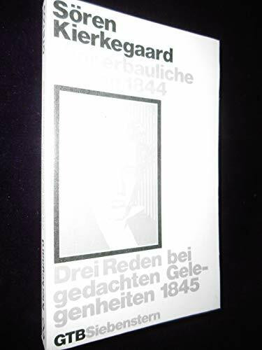 Vier erbauliche Reden 1844