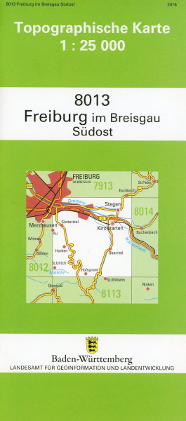Freiburg im Breisgau Südost 1 : 25 000