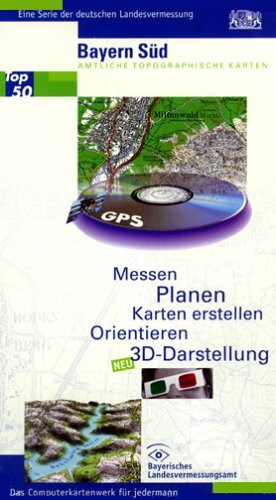 Bayern (Süd). Amtliche topographische Karte. CD-ROM für Windows 3.x/95/NT