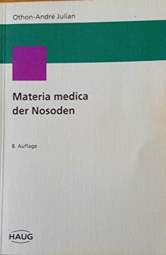 Materia medica der Nosoden