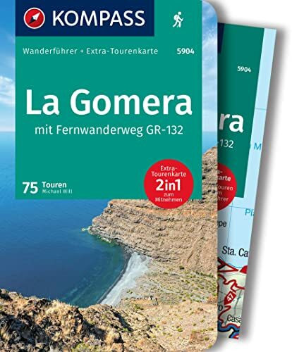 KOMPASS Wanderführer La Gomera, 75 Touren mit Extra-Tourenkarte: GPS-Daten zum Download