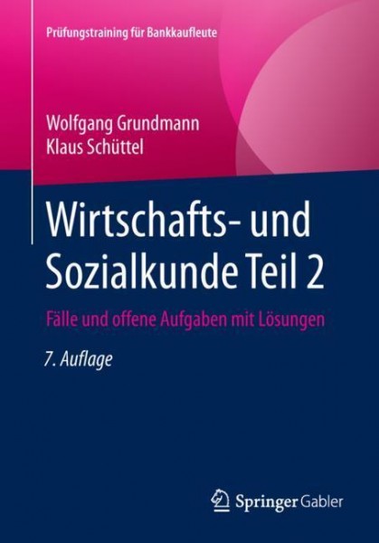 Wirtschafts- und Sozialkunde Teil 2