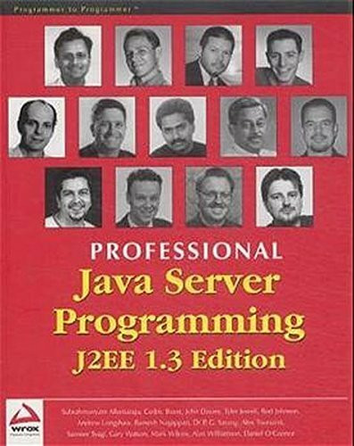 PRO JAVA SRVR, (Professional Java Server Programming J2EE)