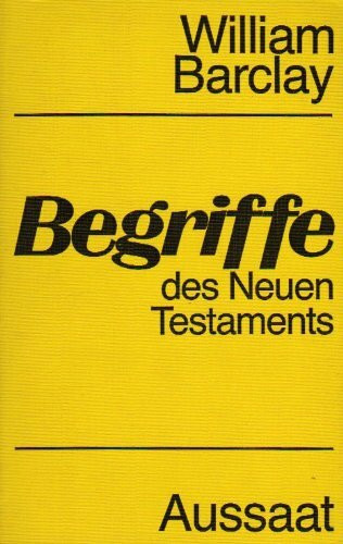 Begriffe des Neuen Testaments