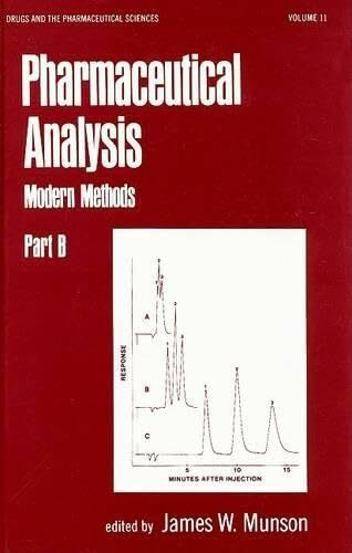 Pharmaceutical Analysis: Modern Methods (Drugs and the Pharmaceutical Sciences, Band 11)