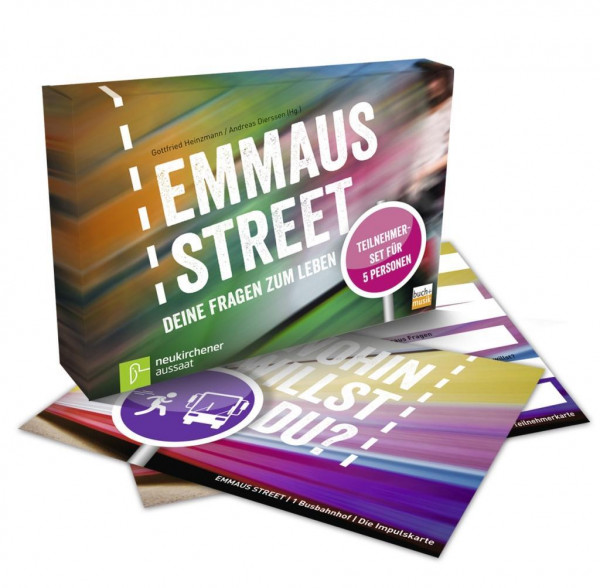 EMMAUS STREET - Teilnehmerset für 5 Personen. Deine Fragen zum Leben