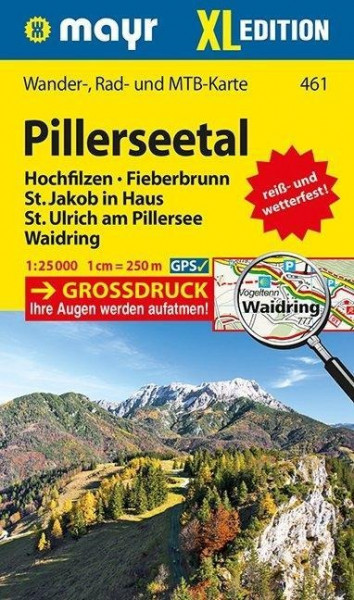 Pillerseetal XL 1 : 25 000