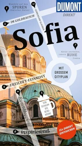 DUMONT direkt Reiseführer Sofia: Mit großem Cityplan