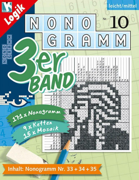 Nonogramm 3er-Band 10