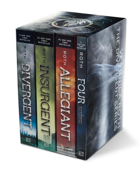 Divergent Series Set: Divergent, Insurgent, Allegiant, Four