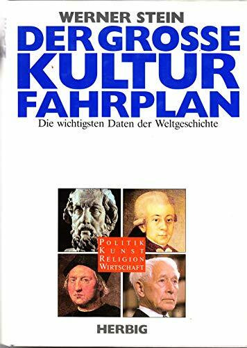 Der grosse Kulturfahrplan: Die wichtigsten Daten der Weltgeschichte. Von Anbeginn bis 31.12.1989