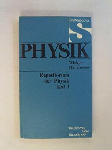 Repetitorium der Physik I