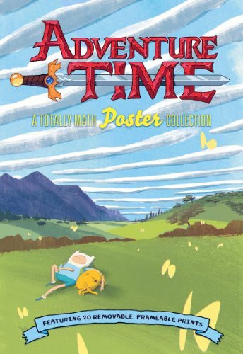 Harry N Abrams Inc Adventure Time, A Totally Math Poster Collection (Poster Book), Featuring 20 Removable Frameab...