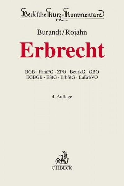 Erbrecht (Beck'sche Kurz-Kommentare)