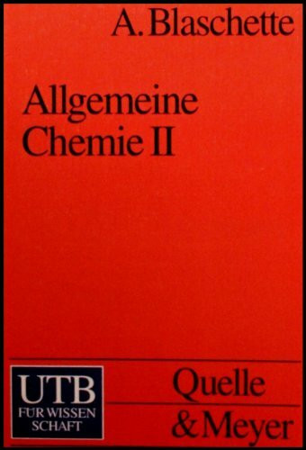 Allgemeine Chemie II