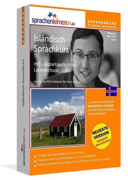 Sprachenlernen24.de Isländisch-Express-Sprachkurs. CD-ROM