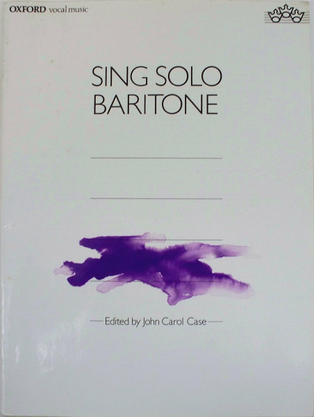 Sing Solo Baritone