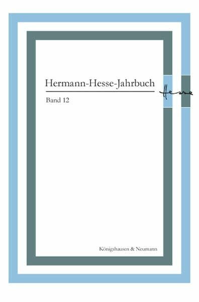 Hermann-Hesse-Jahrbuch, Band 12