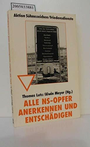 Alle NS-Opfer anerkennen und entschädigen