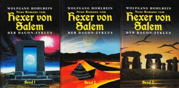 Neue Romane vom Hexer von Salem - Der Dagon-Zyklus - Bände 1 bis 3