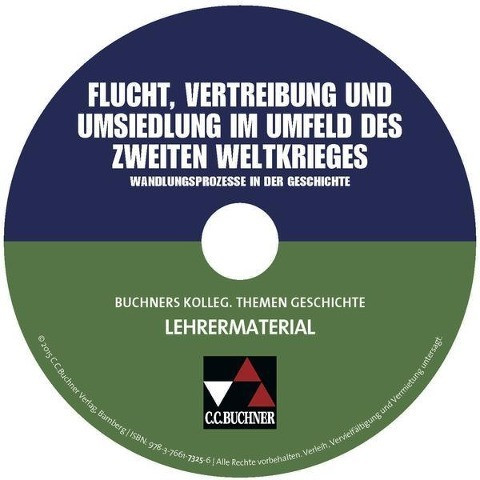 Buchners Kolleg. Themen Geschichte. CD-ROM zu Flucht, Vertreibung und Umsiedlung. Lehrermaterial