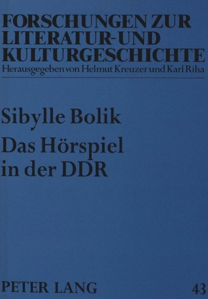 Das Hörspiel in der DDR