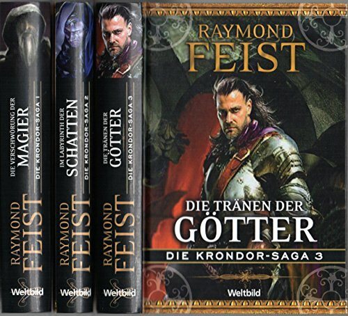 Die Krondor-Saga, Band 1-3: Die Verschwörung der Magier / Im Labyrinth der Schatten / Die Tränen der Götter