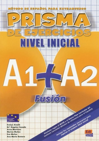 PRISMA A1 + A2 Fusión. Libro de ejercicios