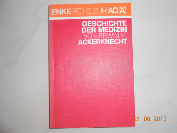 Geschichte der Medizin.