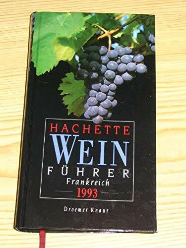 Hachette Weinführer Frankreich 1993