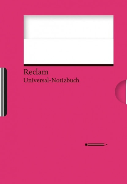 Reclams Universal-Notizbuch (magenta)