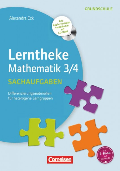 Lerntheke Grundschule Mathematik: Sachaufgaben 3/4