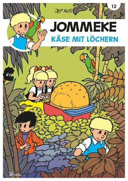 JOMMEKE: 12 Käse mit Löchern