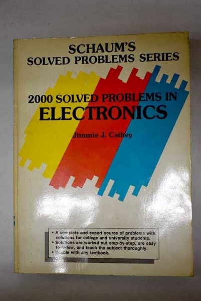 2000 Solved Problems In Electronics