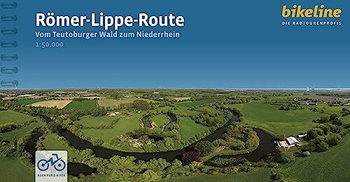 Römer-Lippe-Route: Vom Teutoburger Wald zum Niederrhein, 1:50.000, 297 km, GPS-Tracks Download, LiveUpdate (Bikeline Radtourenbücher)