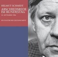 Abschiedsrede im Bundestag. 2 CDs