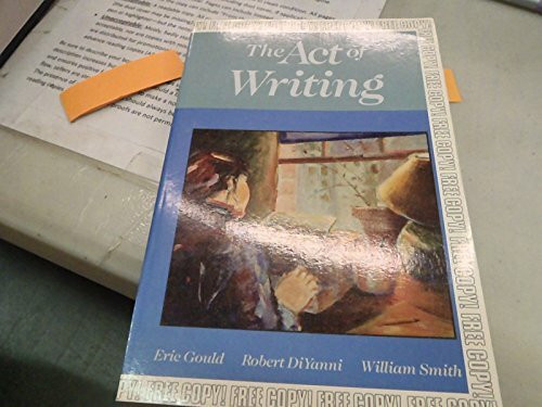 The Act of Writing