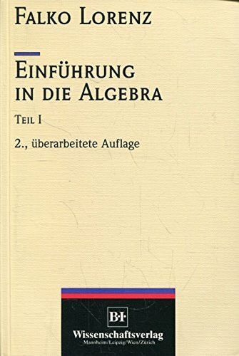 Einführung in die Algebra