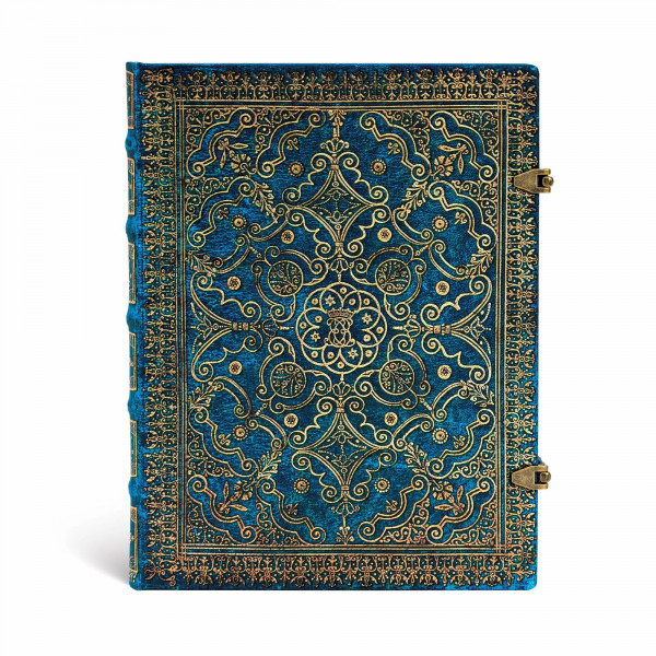 Paperblanks Equinoxe Azurblau Notizbuch Ultra Liniert, 180 x 230 mm