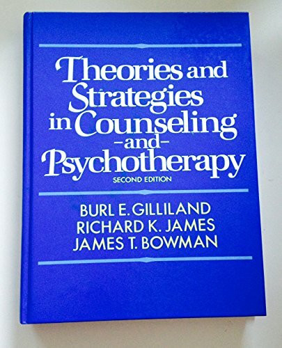 Theories and Strategies in Counselling and Psychotherapy