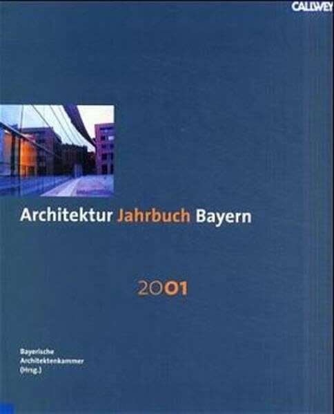 Architektur-Jahrbuch Bayern 2001