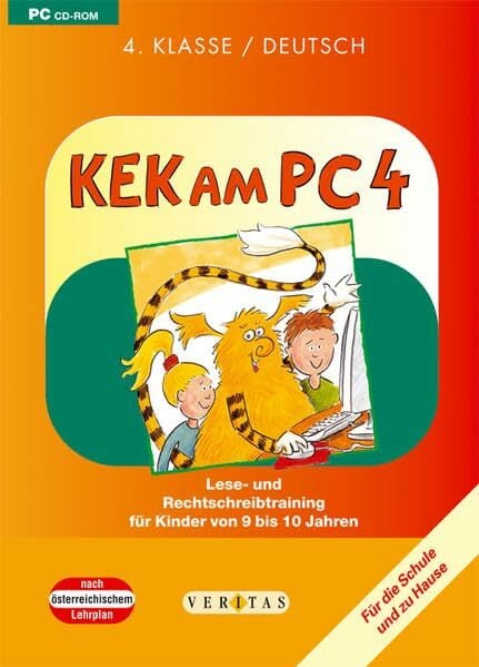 KEK am PC 4 - CD ROM: Lese- und Rechtschreibtraining für Kinder von 9 bis 10 Jahren KEK am PC 4 - CD ROM: Lese- und Rechtschreibtraining für Kinder von 9 bis 10 Jahren