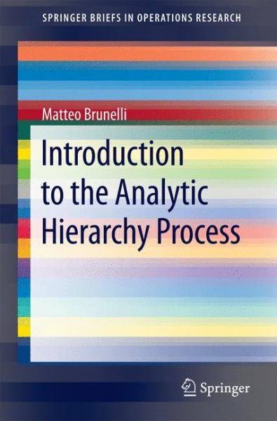 Introduction to the Analytic Hierarchy Process