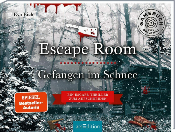 Escape Room. Gefangen im Schnee: Ein Escape-Thriller zum Aufschneiden | Das Original. Ein Escape-Room-Thriller zum Aufschneiden